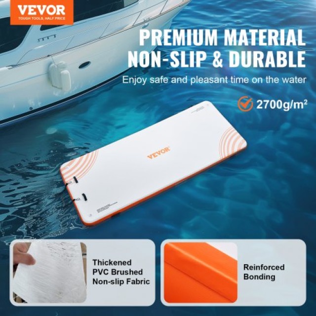 Φουσκωτή Πλατφόρμα VEVOR 15x6FT με Σκάλα & Τσάντα Μεταφοράς  CQFT12...