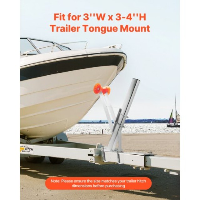 VEVOR Βάση Βίντσι Σκάφους με U-Bolts για Τρέιλερ 76x76-101 mm CYJPZ... VEVOR Βάση Βίντσι Σκάφους με U-Bolts για Τρέιλερ 76x76-101 mm CYJPZ...