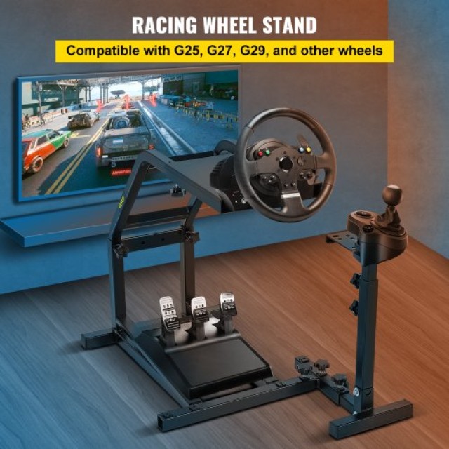 VEVOR  Βάση Προσομοιωτή Racing Gaming  G29, G27 και G25 GT, για Υποστήριξη Τιμονιού και Πεντάλ  G29G27G25ZLYXZJ01V0