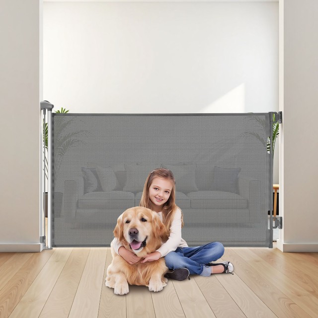 VEVOR Πτυσσόμενη Παιδική Πύλη Ασφαλείας, Μέγιστο Πλάτος 1450 mm, Ύψ... VEVOR Πτυσσόμενη Παιδική Πύλη Ασφαλείας, Μέγιστο Πλάτος 1450 mm, Ύψ...