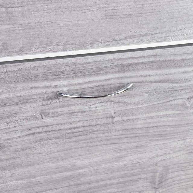 BAKAJI  Παπουτσοθήκη 4 Πόρτες Ράφια Διπλού Βάθους Ξύλο 63x24x150 Γκ...