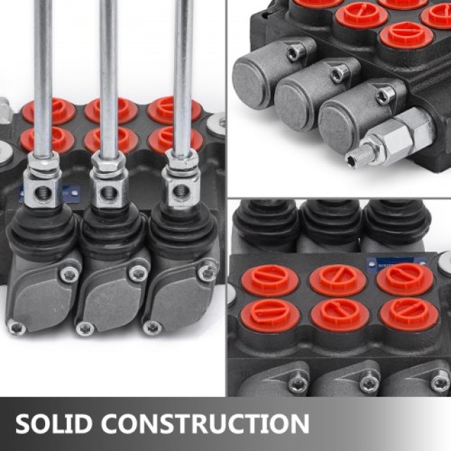 Βαλβίδα Υδραυλικού Ελέγχου 3 Θέσεων VEVOR  KZF3ZYY11GPMSZY01V0