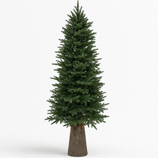 BAKAJI Ρεαλιστικό Χριστουγεννιάτικο Δέντρο Royal 210 cm Slim Base μ...