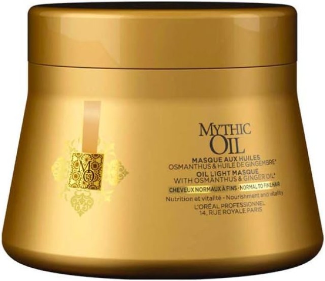 Lóreal Μάσκα Mythic Oil για Κανονικά και Λεπτά Μαλλιά - 200 ml 3474...
