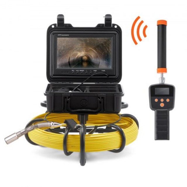 Κάμερα Αποχέτευσης VEVOR με 512Hz Sonde, Οθόνη 9 720p, 50m  DDWKXSGDNK950S9AFV2
