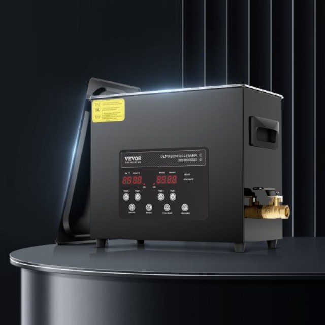 VEVOR Υπερηχητικός Καθαριστής 6L με Καλάθι και Χρονοδιακόπτη 180W H...