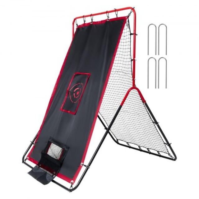 VEVOR Δίχτυ Ανάκρουσης Μπέιζμπολ & Σόφτμπολ 3x4.5 ft 2-σε-1 Switch ...