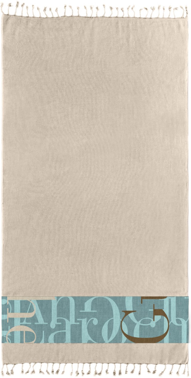 Guy Laroche Πετσέτα Θαλάσσης - Παρεό Pestemal 25 Beige 90x170 ,1130...