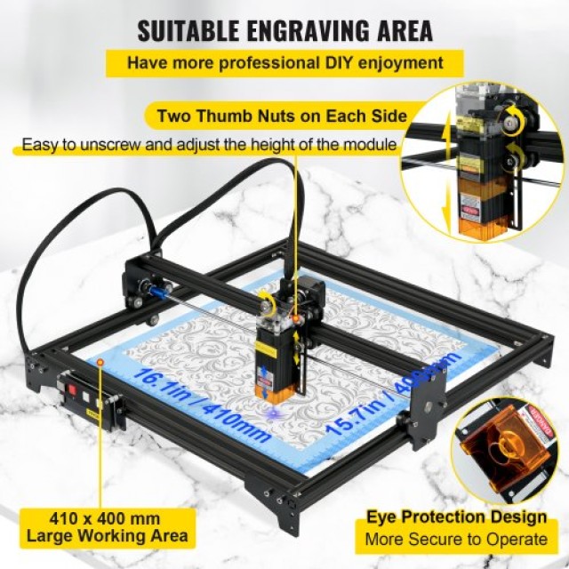 Επιτραπέζιος Χαράκτης Laser VEVOR 5.5W 16.1x15.7  GSEJGXJGLZDKJUY12V2