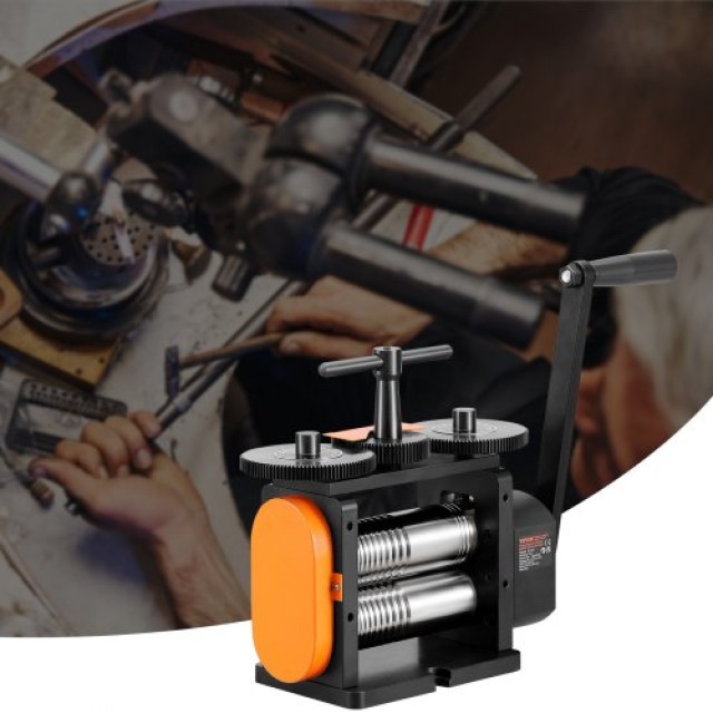 Μηχανή Χειροτεχνίας VEVOR Rolling Mill 57 mm για Κοσμήματα  SHYYPJ3H157M2T9N9V0