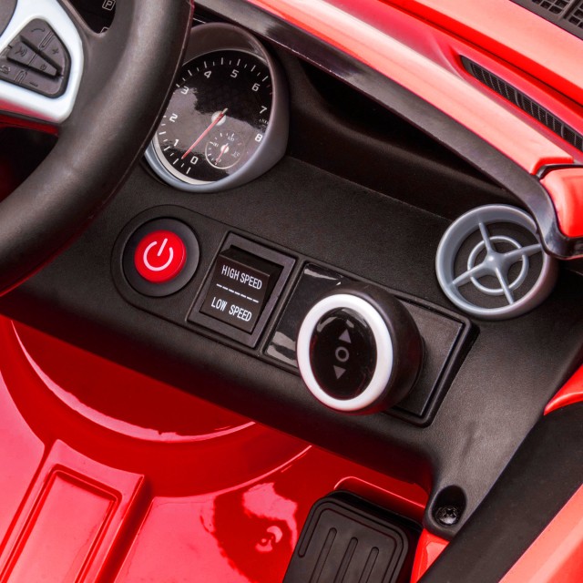 AIYAPLAY Ηλεκτρικό Αυτοκίνητο για Παιδιά Άδεια Mercedes SLC 300 με Τηλεχειριστήριο σε PP και Μέταλλο 107x62.5x44 cm Κόκκινο 370-