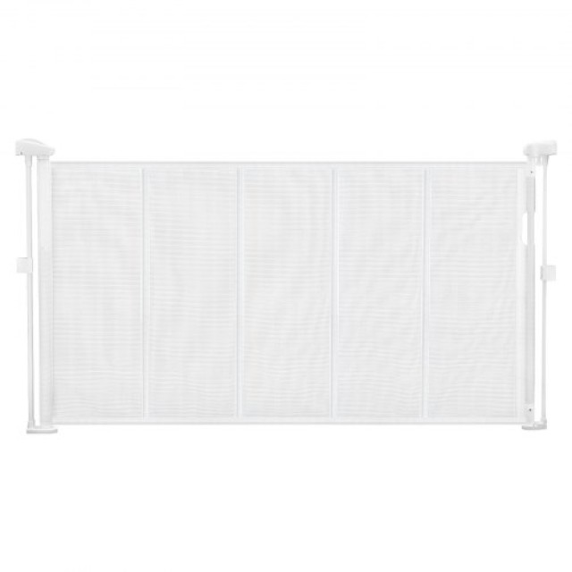 VEVOR Πτυσσόμενη Παιδική Πόρτα 870mm Ύψος 1400mm Πλάτος Λευκή WZSSM...
