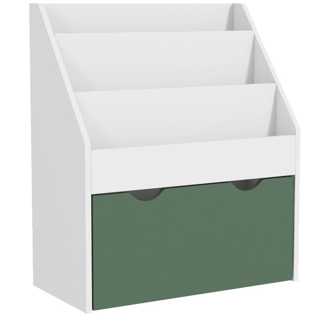 AIYAPLAY Παιδική Βιβλιοθήκη για Παιδιά 3-8 Ετών με 3 Ράφια και Κάτω...