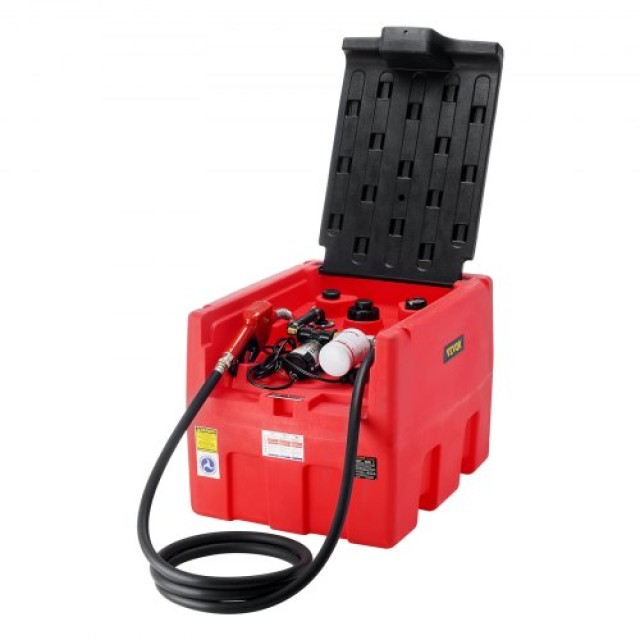 Φορητή Δεξαμενή Καυσίμου VEVOR 48 Γαλ με Αντλία 12V  BXSRYXHSSL48HT...