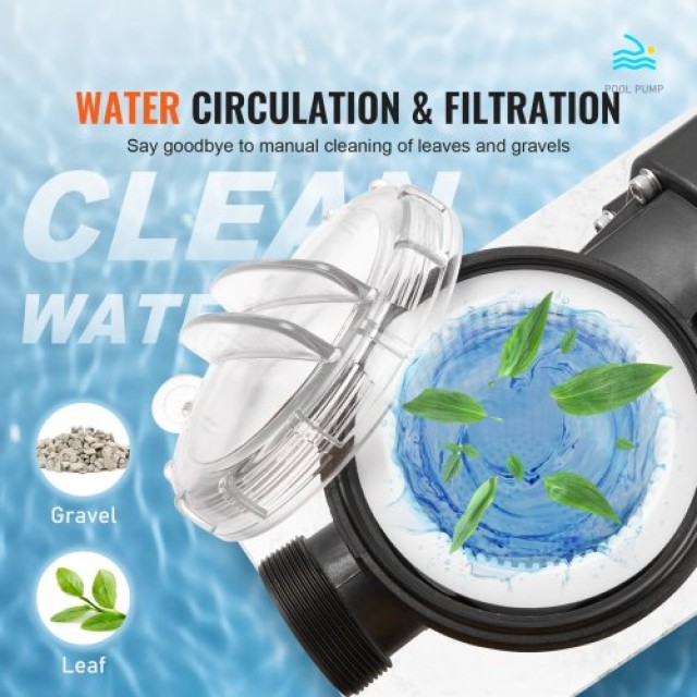 Αντλία Πισίνας VEVOR 1500W/2.0HP για Υπέργειες Πισίνες YCGLBDSDDY2... Αντλία Πισίνας VEVOR 1500W/2.0HP για Υπέργειες Πισίνες YCGLBDSDDY2...