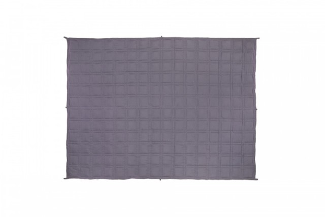Πολυτελής Βαριά Κουβέρτα 150x200cm - 7kg  Ανθρακί 8720604885026 SleepMed