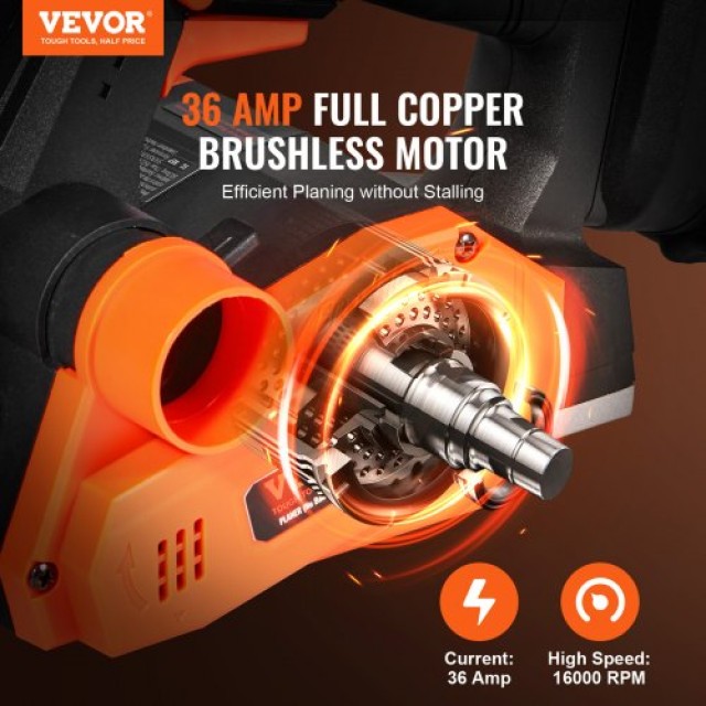Ηλεκτρικός Φαλτσοπλάνης VEVOR 3-1/4 16500 RPM  WXDDSCBCBD314JESHV9