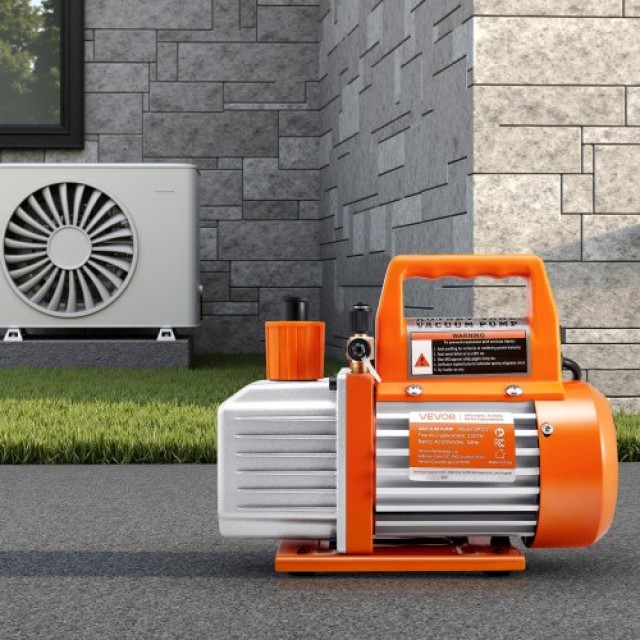 VEVOR Αντλία Κενού 100 L/min Μονοβάθμια με Περιστροφικό Πτερύγιο ZK...
