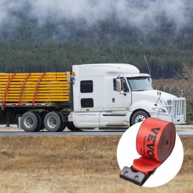 Ιμάντες VEVOR 4 x 30, 6000 lbs, 10τμχ, Κόκκινοι  PGJPDHS4INCH3T7LFV0