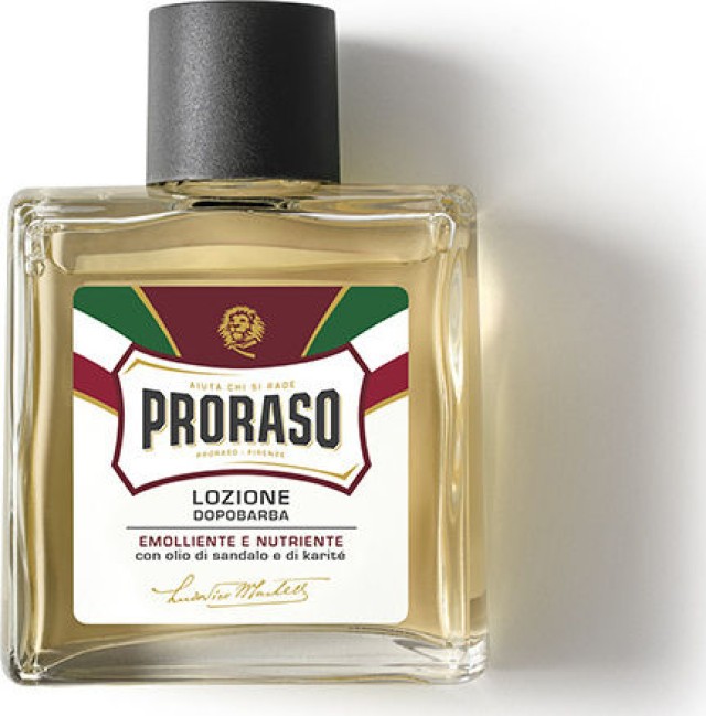 Proraso After Shave Lotion Sandalwood & Shea Butter για Ευαίσθητες ...