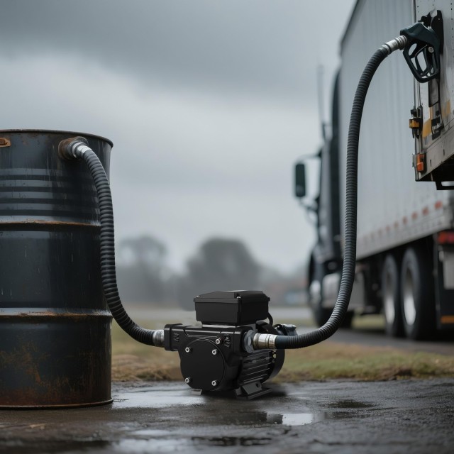 VEVOR 16 GPM Αντλία Μεταφοράς Καυσίμου Diesel 230V, Μέγιστη Αναρρόφ...