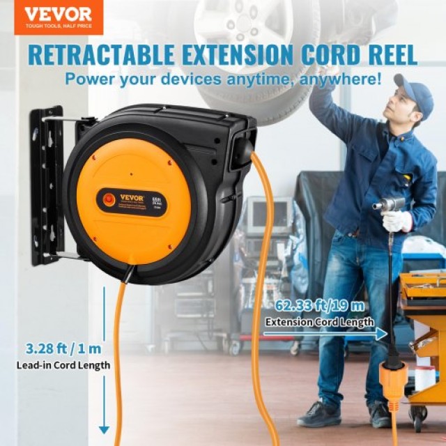 VEVOR Αναδιπλούμενη Μπαλαντέζα 19μ 1600W 1μ  SSSJXQ65FTCHP09OJV2