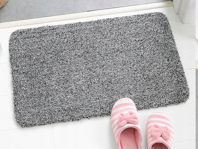 Verk Group Μαγικό Πατάκι Παπουτσιών Clean Step Ματ Γκρι 5907451305973