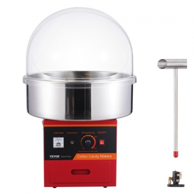 Μηχανή Μαλλιού της Γριάς VEVOR, 1000W, Κόκκινη  TSMHTJHSHGZM0MBTWV2