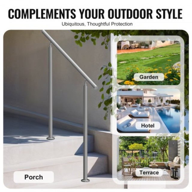 VEVOR Κουπαστές 100cm για Εξωτερικά Σκαλοπάτια, Βεράντα, Κατάλληλο... VEVOR Κουπαστές 100cm για Εξωτερικά Σκαλοπάτια, Βεράντα, Κατάλληλο...