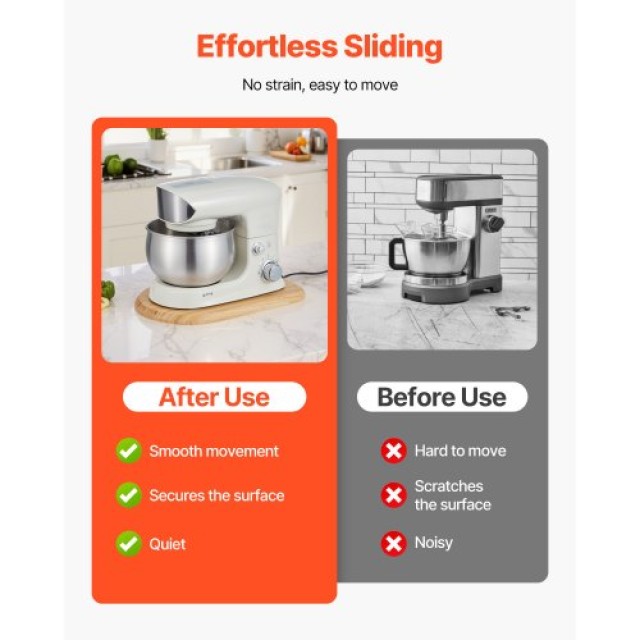 VEVOR Οβάλ Μίξερ Συρόμενο 14.5 x 9.4 ιντσών για Ανακλινόμενη Κεφαλή...