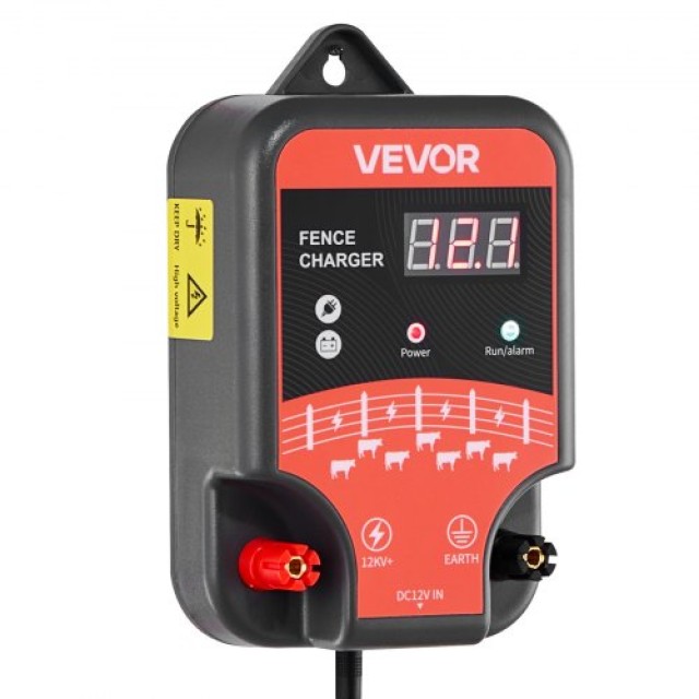 VEVOR Ηλεκτρικός Φράχτης 10kV 3J AC/DC 3Km JZLKOZ20J30JUZVKZ001V2