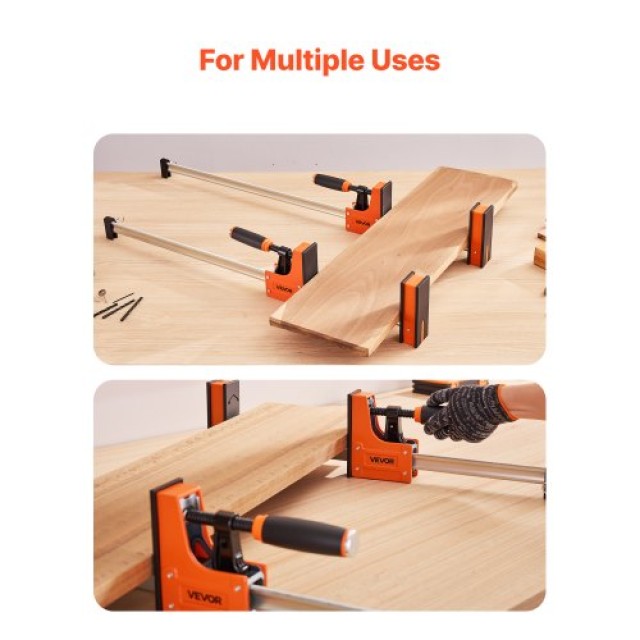 VEVOR Σετ Σφιγκτήρων Ξυλουργικής 76.2 cm (2 Τεμάχια) - Ομοιόμορφη Π...