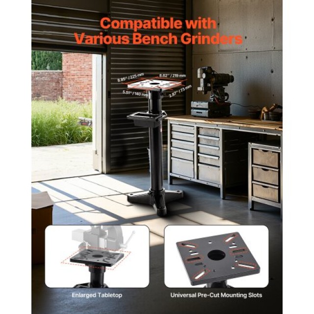 VEVOR Βάση Τροχού με Πλάκα Στήριξης 27 x 27 εκ. TSMCDZYZXZTZQS7YB001V0 VEVOR Βάση Τροχού με Πλάκα Στήριξης 27 x 27 εκ. TSMCDZYZXZTZQS7YB001V0