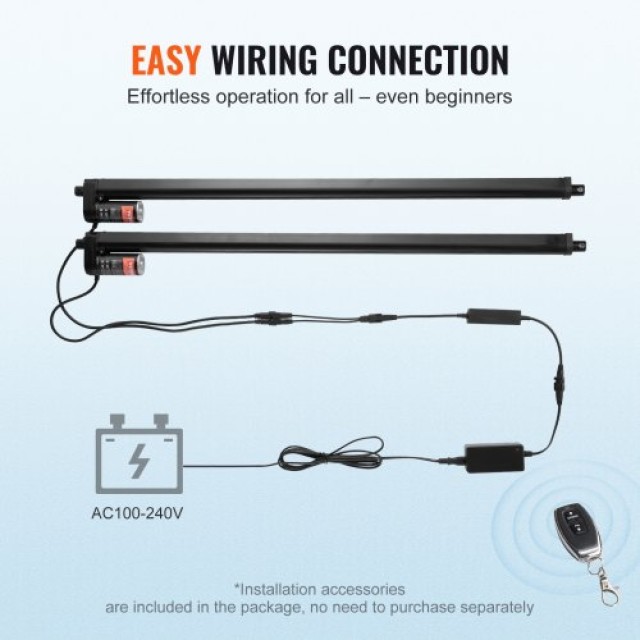 VEVOR Σετ 2 Γραμμικών Ενεργοποιητών 12V 30 0.35/s 1000N IP54 ZHXX... VEVOR Σετ 2 Γραμμικών Ενεργοποιητών 12V 30 0.35/s 1000N IP54 ZHXX...