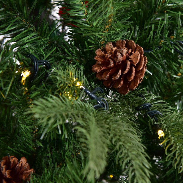 Costway Τεχνητό Χριστουγεννιάτικο Δέντρο με LED Φωτάκια 210 εκ. Πρ... Costway Τεχνητό Χριστουγεννιάτικο Δέντρο με LED Φωτάκια 210 εκ. Πρ...