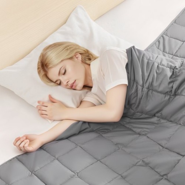 VEVOR Βαρύ Κουβέρτα 20lb 88 x 104 King Size Δροσερή Αναπνεύσιμη JZM...