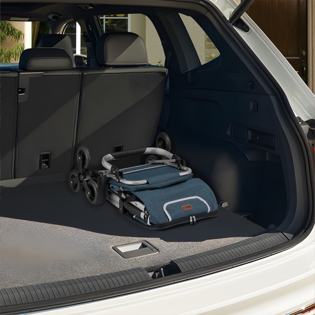 BAKAJI Καρότσι Αγορών Αναρρίχησης Σκαλοπατιών 56L Μπλε Θερμική Τσάν... BAKAJI Καρότσι Αγορών Αναρρίχησης Σκαλοπατιών 56L Μπλε Θερμική Τσάν...