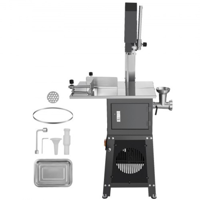 VEVOR 850W Επαγγελματικό Ηλεκτρικό Πριόνι Κρέατος & Οστών από Ανοξείδωτο Ατσάλι  JJSJGJ850WTQSHLOKV2