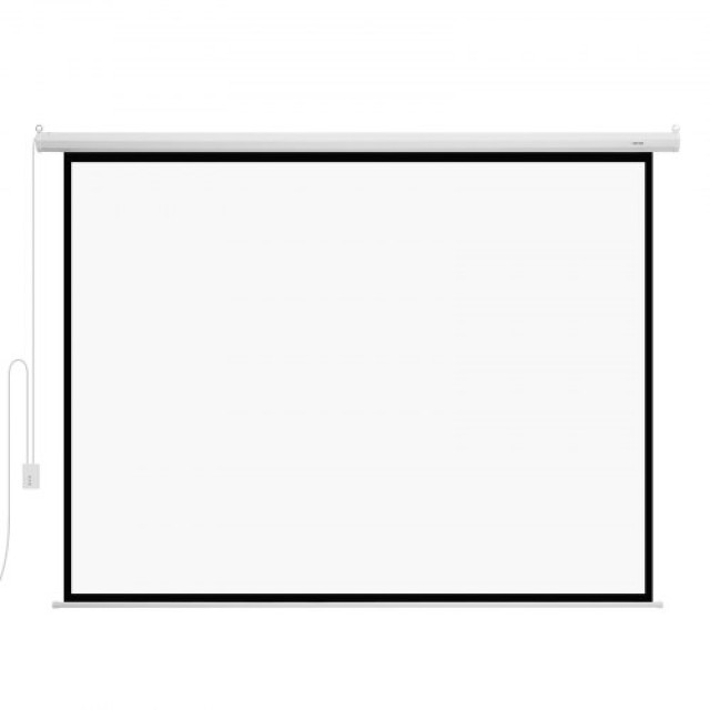 VEVOR Ηλεκτρική Οθόνη Προβολής 1080 HD 3048 mm 4:3 με Τηλεχειριστήρ...
