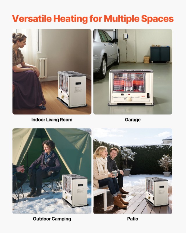 VEVOR Φορητός Θερμαντήρας Kerosene 10,000 BTU, Εσωτερικού & Εξωτερι... VEVOR Φορητός Θερμαντήρας Kerosene 10,000 BTU, Εσωτερικού & Εξωτερι...