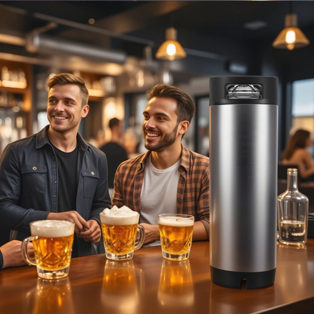 VEVOR 5-Γαλόνι Διπλής Λαβής Κεγ, SUS304, 215x215x630mm, 2 Τεμάχια C... VEVOR 5-Γαλόνι Διπλής Λαβής Κεγ, SUS304, 215x215x630mm, 2 Τεμάχια C...