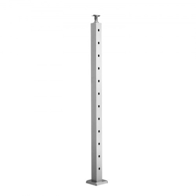 VEVOR Κολόνα Κάγκελου με Γωνιακές Οπές 30° 42x2x2 εκ. 1JZLGZXYS1062...