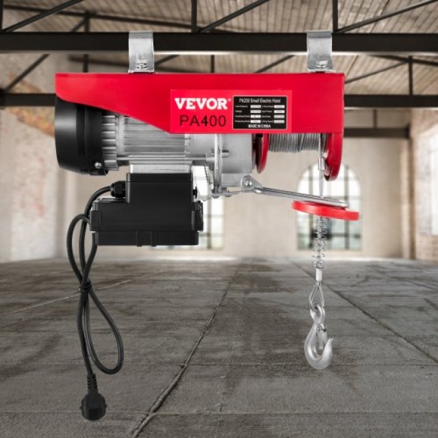 Ηλεκτρικός Γερανός VEVOR 880 lbs με Ασύρματο Χειριστήριο  YKGSSD880220V838TV2