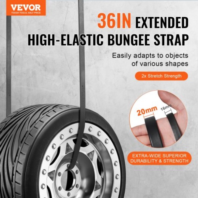 Σετ 10 Επίπεδων Ιμάντων VEVOR με S-Άγκιστρο 36  DLKZD36INCH1Y2ZI5V0