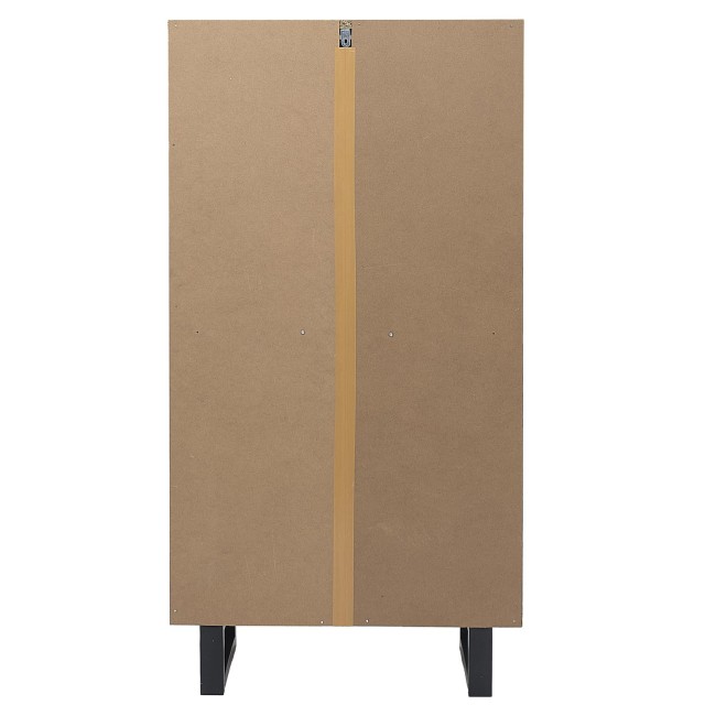 Home Deco Factory Παπουτσοθήκη CALYPSO - Καφέ και Μαύρο 60 x 115 x ...