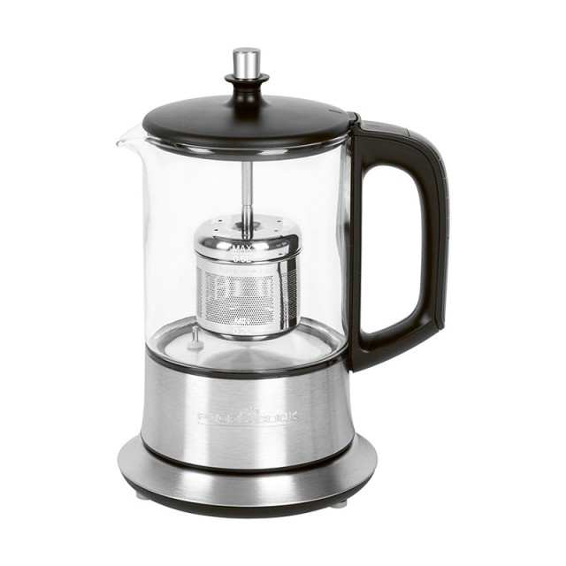 Βραστήρας & Παρασκευαστής Τσαγιού 2-σε-1 500ml 1100W Ασημί  PC-TK1165 Profi Cook