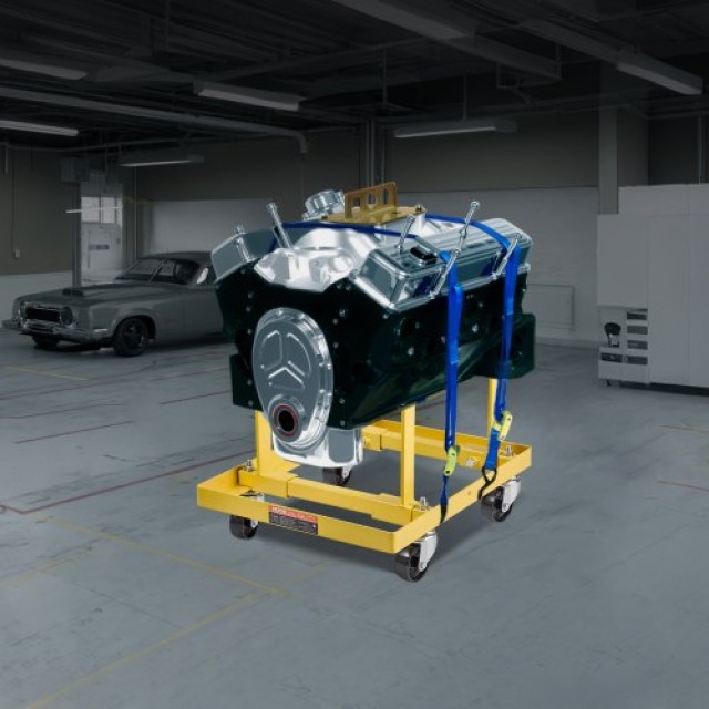 VEVOR Ρυθμιζόμενη Βάση Κινητήρα 340KG με 4 Τροχούς YDFXZSZJ750LU66M0V0