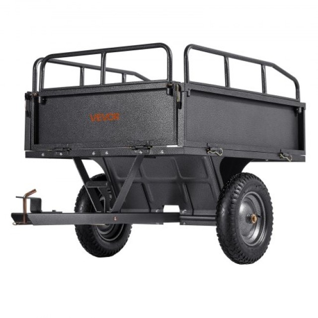 VEVOR Καρότσι Χάλυβα 10 Κυβ. Πόδια 500LB για ATV/UTV Τρέιλερ Βαρύ Κ...