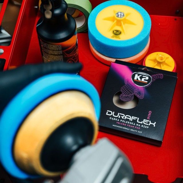K2 DURAFLEX Γυαλιστικό Σφουγγάρι με Velcro L611