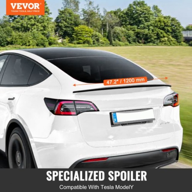 Πίσω Αεροτομή VEVOR GT 47.2 για Tesla Model Y, Μαύρο Ματ  ZYXWYABSMODEQFRFOV0